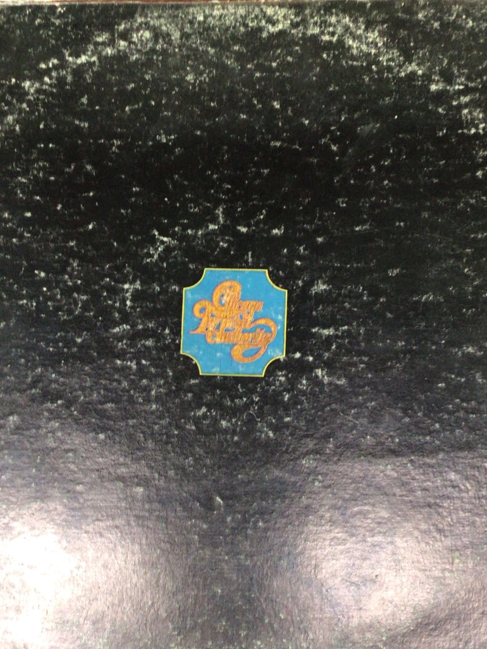 Blue & Black Vinyl Record Album - Brand Unknown record lot. Untested  untested